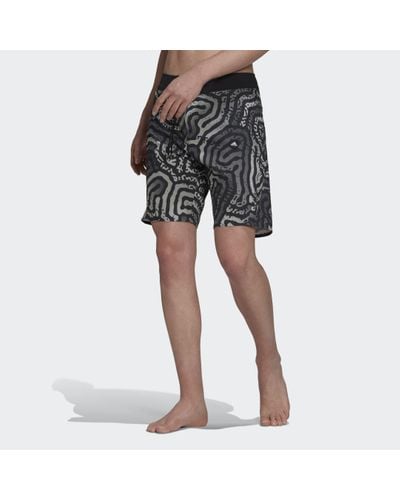 adidas Classic-length Colour Maze Tech Board Shorts - Black