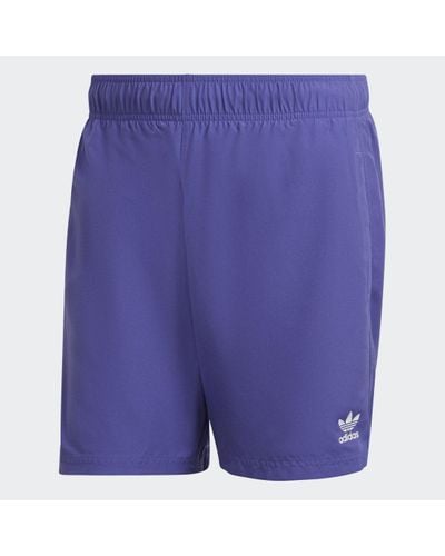 adidas Adicolor Essentials Trefoil Swim Shorts - Blue