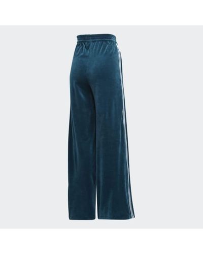 adicolor velour track pants