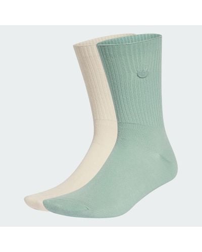 adidas Premium Essentials Crew Socks 2 Pairs - Green