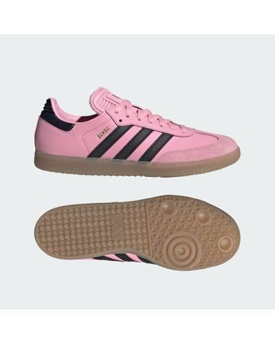 adidas Samba Messi Indoor Boots - Pink
