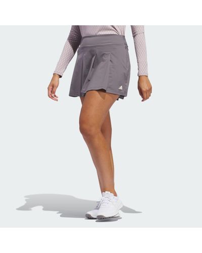 adidas #39;S Ultimate365 Tour Pleated Skirt - Grey