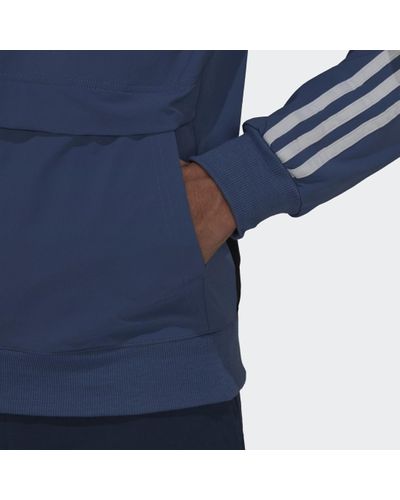 adidas Synthetisch The Trackstand Fietsjack in het Blauw voor heren - Lyst
