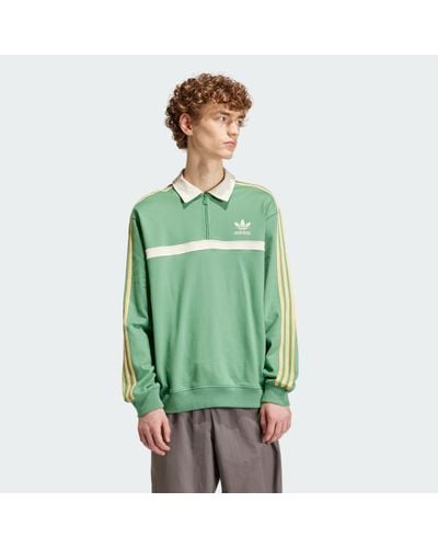 adidas Collared Sweatshirt - Green