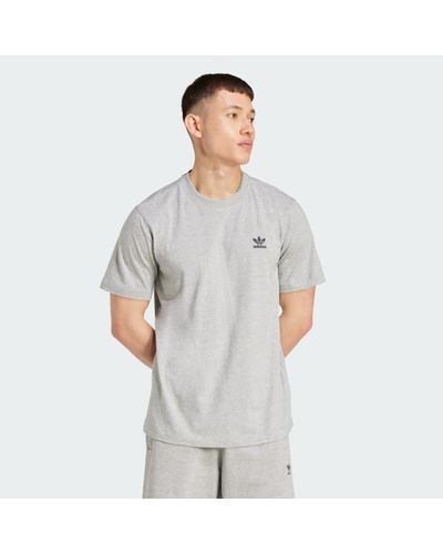 adidas Trefoil Essentials T-Shirt - Grey