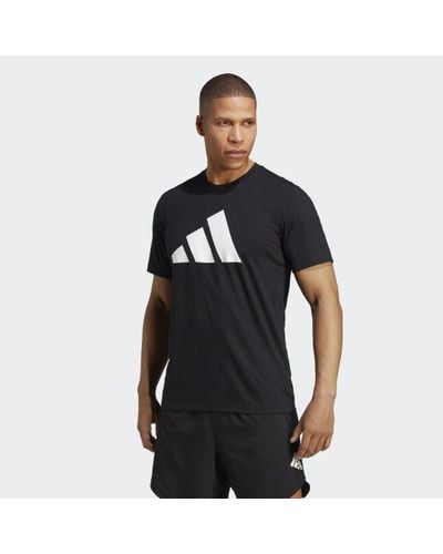 adidas Originals Train Essentials Feelready Logo Training T-shirts - Zwart