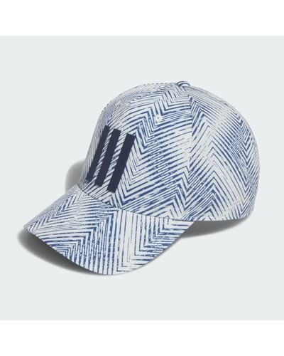 adidas Tour 3-stripes Printed Cap - Blue