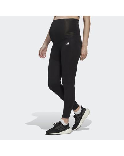 adidas Training Essentials Mesh 7/8 Legging (positiekleding) - Zwart