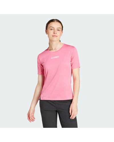 adidas Terrex Multi T-Shirt - Pink
