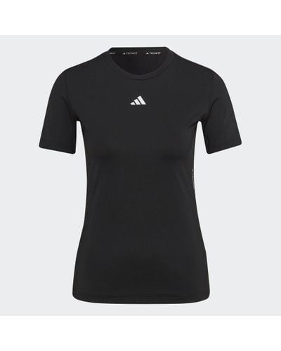 adidas Techfit Training T-Shirt - Black