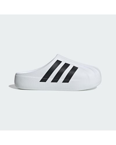 adidas Superstar Mule Shoes - White