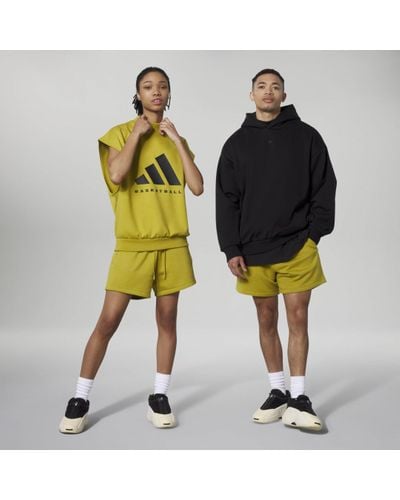 adidas Basketball Shorts - Yellow
