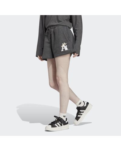 adidas Originals X Moomin Sweat Shorts - Black