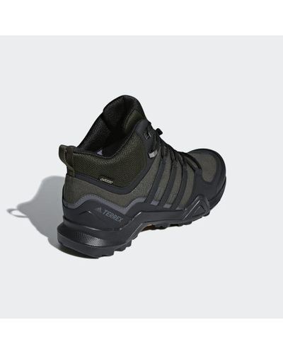 adidas Rubber Terrex Swift R2 Mid Gore-tex Hiking Shoes in Green for Men |  Lyst