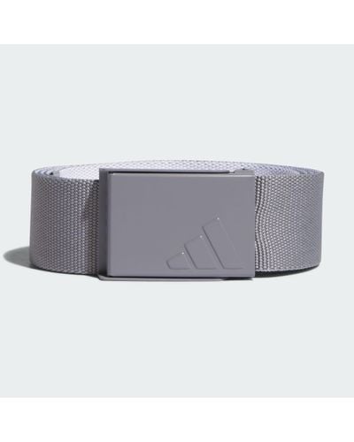 adidas Reversible Webbing Belt - Grey
