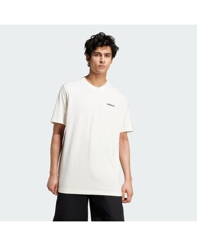 adidas #39;80S Graphic Beach Day T-Shirt - White