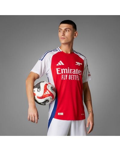 adidas Arsenal 24/25 Home Authentic Jersey - Red
