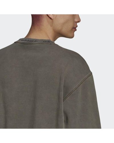 adidas dyed crewneck sweatshirt