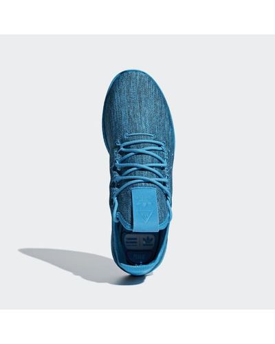 adidas pharrell williams blue shoes
