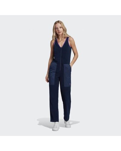 Adidas fleece jumpsuit Clearance