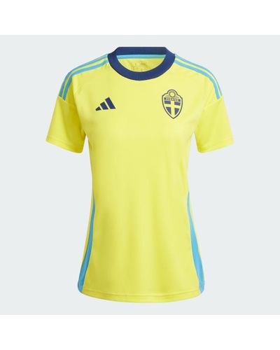 adidas Sweden 24 Home Fan Jersey - Yellow