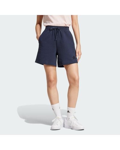adidas All Szn Rib Shorts - Blue