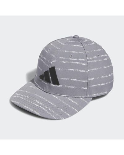 adidas Printed Tour Golf Hat - Grey