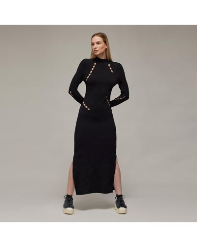 adidas Y-3 Ingesan Knit Dress - Black
