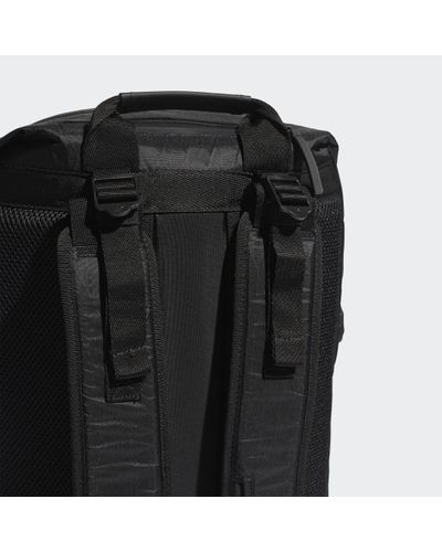 adidas Synthetik Future Roll-Top Rucksack in Schwarz | Lyst DE