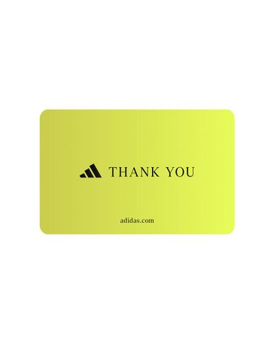 adidas E-Gift Card - Yellow