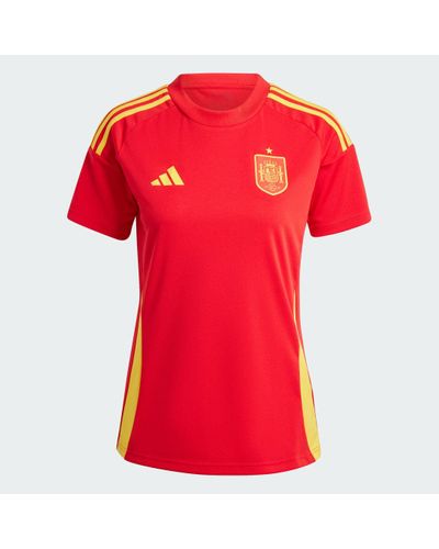 adidas Spain 24 Home Fan Jersey - Red