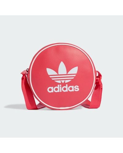 adidas Adicolor Classic Round Bag - Red