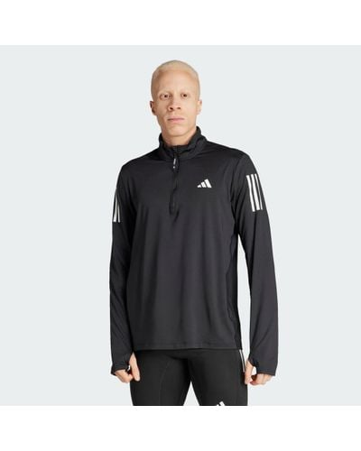 adidas Own The Run Half-zip Jacket - Black