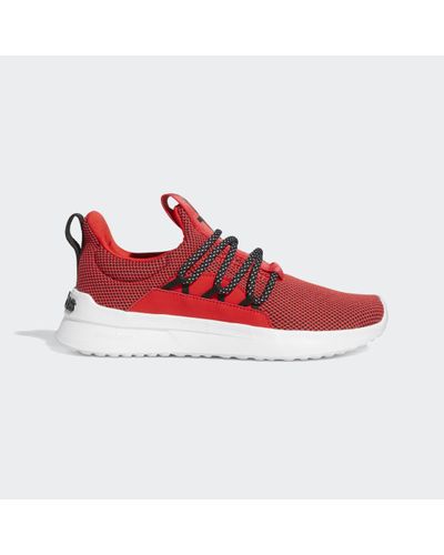 adidas Lite Racer Adapt 4.0 Cloudfoam Slip-On Shoes - Red