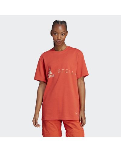 adidas By Stella Mccartney Logo T-shirt - Red