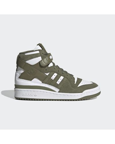 adidas Forum 84 Hi Shoes - Green