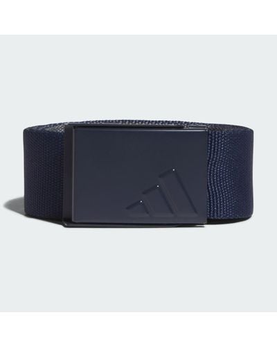 adidas Reversible Webbing Belt - Blue
