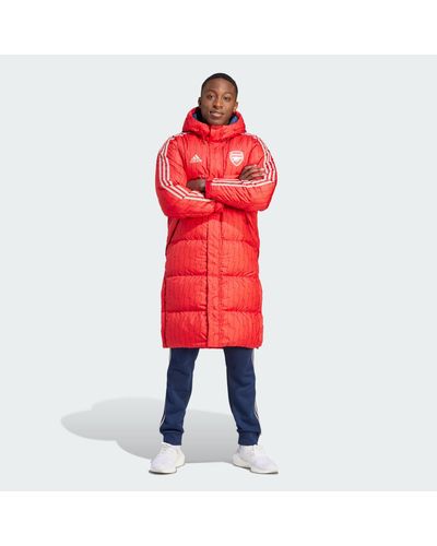 adidas Arsenal Dna Down Coat - Red