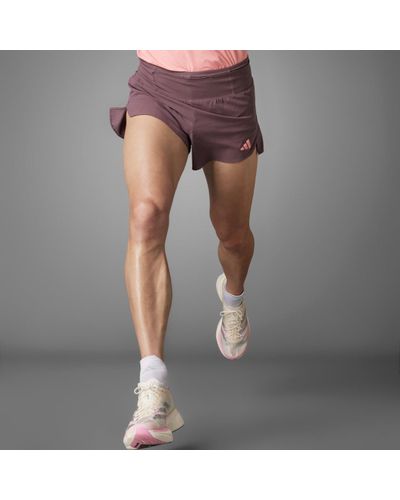 adidas Adizero Running Split Shorts - Multicolour