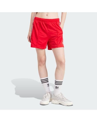adidas Firebird Shorts - Red