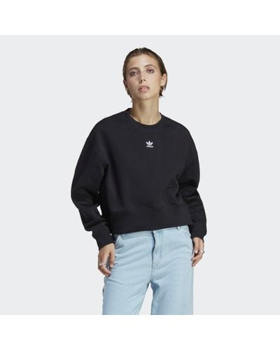 adidas Adicolor Essentials Crew Sweatshirt - Black