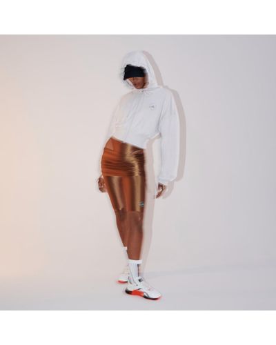 adidas By Stella Mccartney Roll-top Shorts - Brown