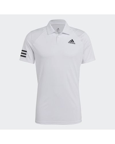 adidas Tennis Club 3-stripes Poloshirt - Wit