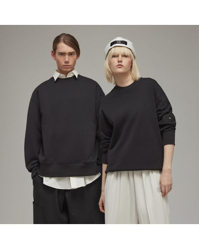 adidas Y-3 Organic Cotton Terry Sweater - Zwart