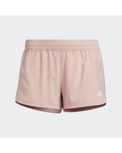 adidas Originals Pacer 3-stripes Woven Shorts - Pink