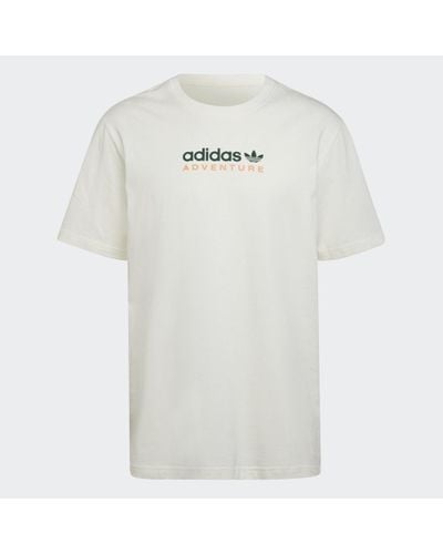adidas Adventure Mountain Spray T-Shirt - White