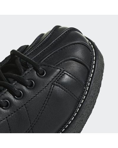 adidas Leather Superstar Luxe Boots in 