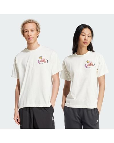 adidas Berlin Smiley T-Shirt (Gender Neutral) - White