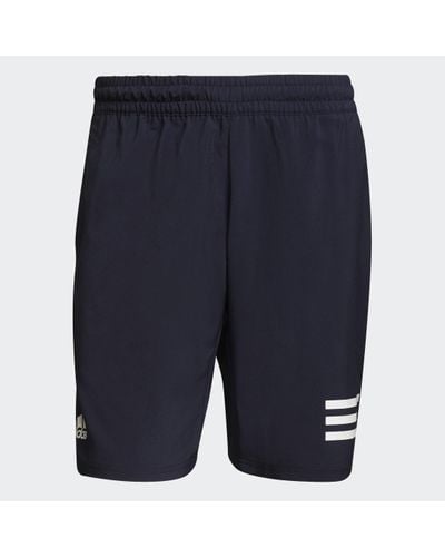 adidas Club Tennis 3-Stripes Shorts - Blue