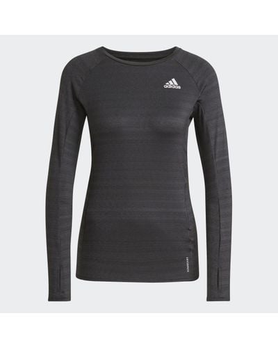 adidas Runner Long-Sleeve Top - Grey